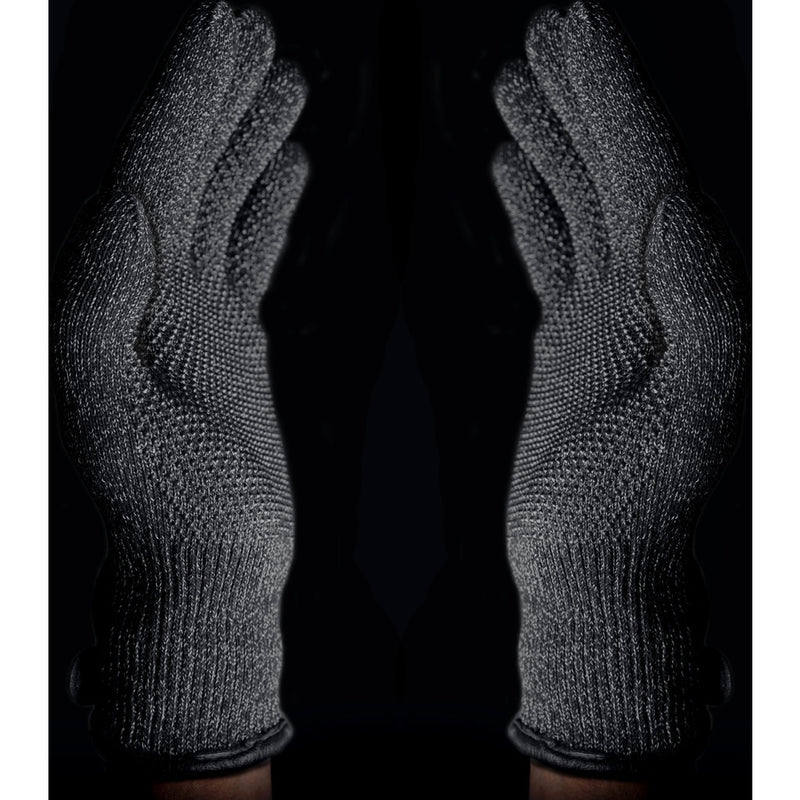 Mujjo Double Layered Touchscreen Gloves | Black Size L MUJJO-GLKN-012-L