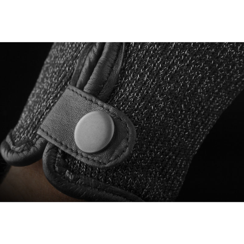 Mujjo Double Layered Touchscreen Gloves | Black Size L MUJJO-GLKN-012-L