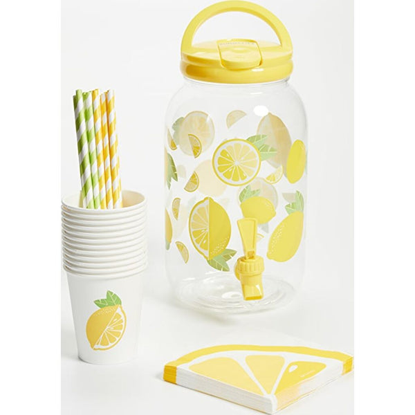 Sunnylife Drink Dispenser Party Kit | Lemonade