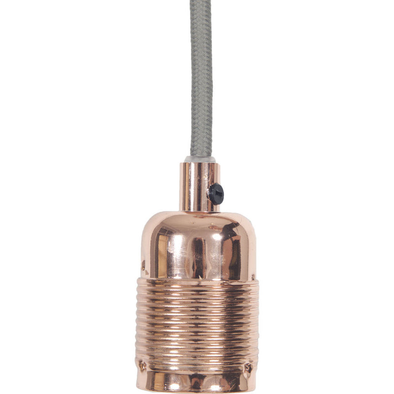 Frama E27 Copper Pendant Light | Gray Cable FR-2240