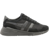 Gola Mens Eclipse Sneakers | Black/Black/Black- CMA376-Size 13