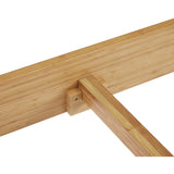 Eco Ridge Ria Platform Bed | Caramelized