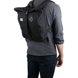 Sandqvist Eddy Rolltop Backpack | Black