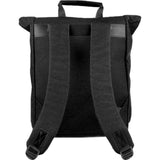 Sandqvist Eddy Rolltop Backpack | Black