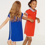 Lacoste Girls's Pique Polo Dress | adx salvia- ej4474 girl semi fancy pique polo dress_10YR(10A)