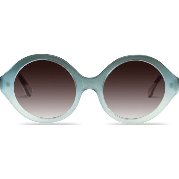 Velvet Eyewear Elaine Sea Foam Sunglasses | Brown Fade V018SF01