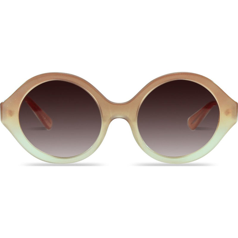 Velvet Eyewear Elaine Toastie Almond Sunglasses | Brown Fade V018TA01