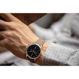 Armogan E.N.B C31 Watch | Silver Black ENS22N7W9