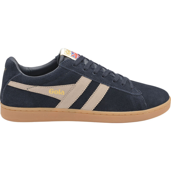 Gola Men's Equipe Suede Sneakers | Navy/Stone/Gum