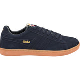 Gola Mens Equipe Suede Sneakers | Navy/Navy/Gum- CMA495-Size 13