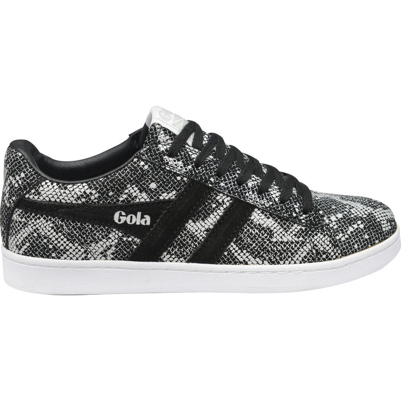 Gola Women's Equipe Reptile Sneakers | Black/White