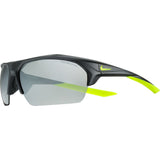 Nike Terminus Sunglasses|Matte Black/Volt Grey W/ Silver Flash  EV1030-070