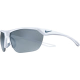 Nike Trainer S Sunglasses|White/Cool Grey Grey W/ Silver Mirror EV1063-100