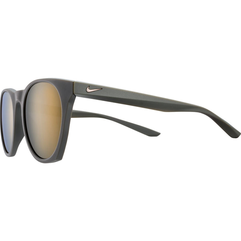 Nike Horizon Mirrored Sunglasses|Matte Sequoia/Pewter Grey W/ Bronze Mirror EV1119-220