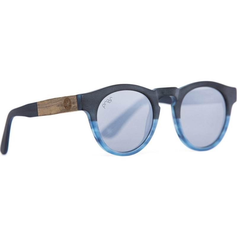 Proof Banks Eco Sunglasses | Blue/Silver Mirror ebnkblueslvr