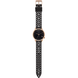 Komono Estelle Cutout Watch | Black Rose