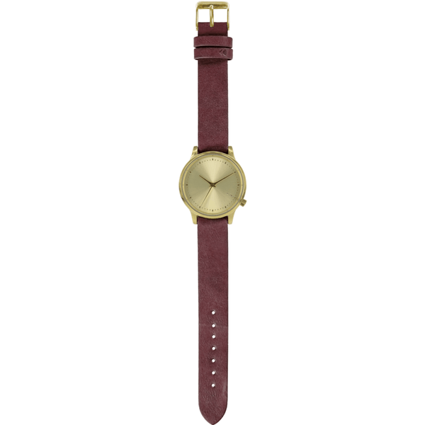 Komono Estelle Classic Watch | Burgundy KOM-W2452