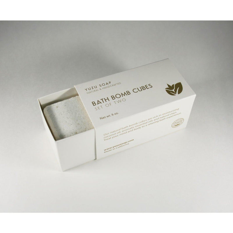 Yuzu Soap Bath Bomb | Cubes Eucalyptus Mint