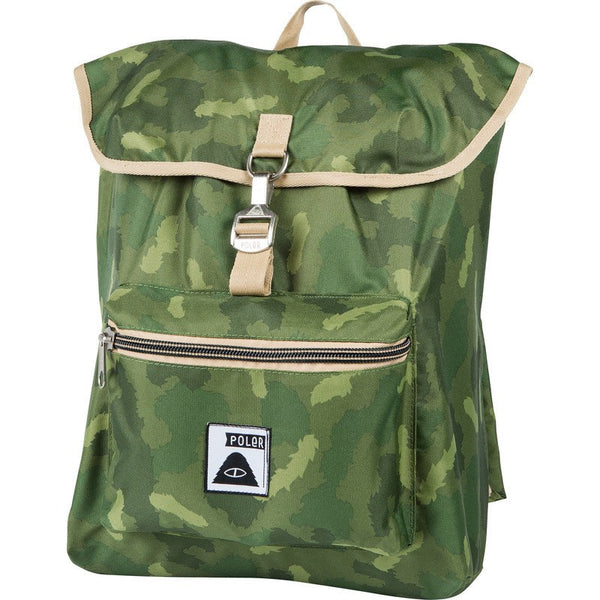 Poler Field Pack Backpack | Green Camo 532004-GCO