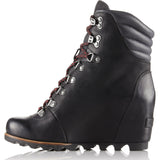 Sorel  Women's Conquest Wedge Waterproof Snow Boot | Black/Dk Grey Size 9 1691961010