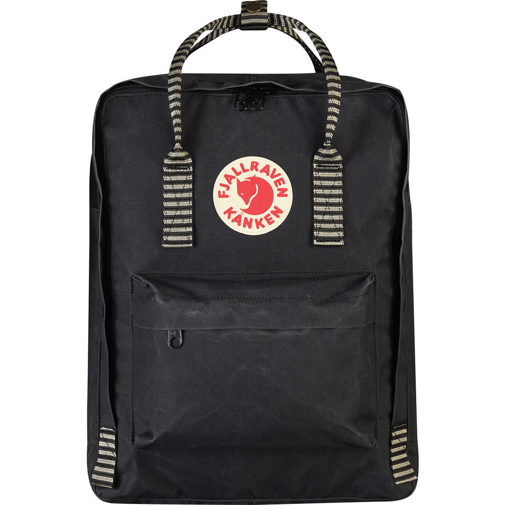 Fjällräven Kånken Backpack | Black Striped – Sportique