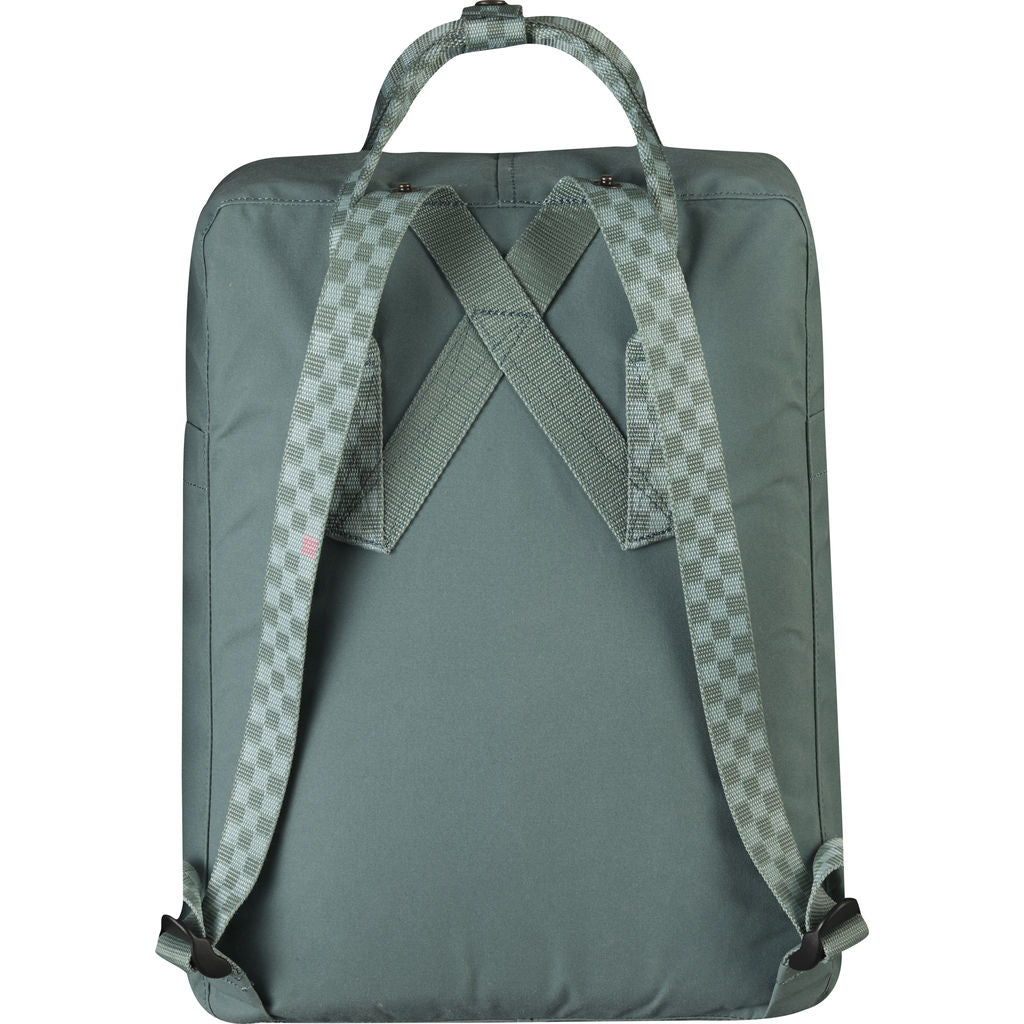 fjällräven kanken frost green chess pattern Fjällräven Kånken Backpack