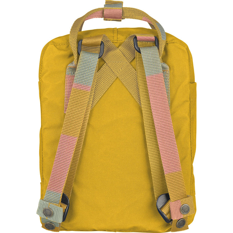 Fjallraven KŒnken Mini Backpack | Warm Yellow/Random Blocked - F23561 141-905