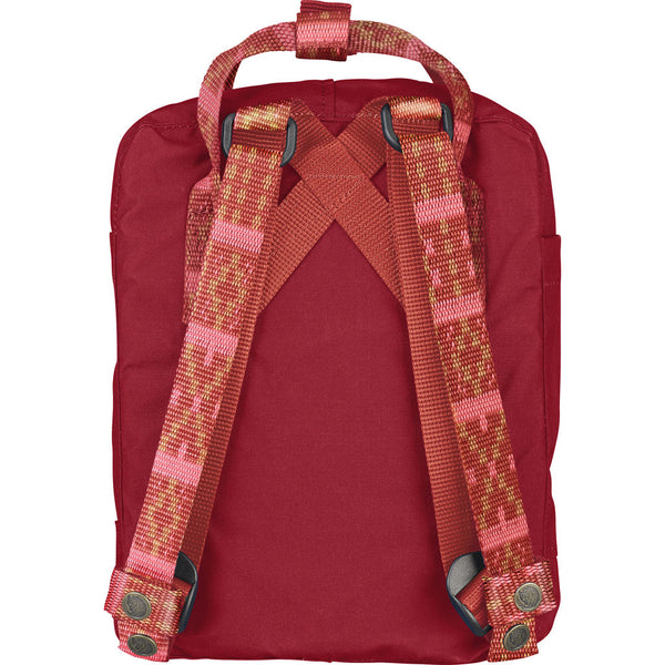 Fjallraven KŒnken Mini Backpack | Deep Red/Folk Pattern - F23561 325-903