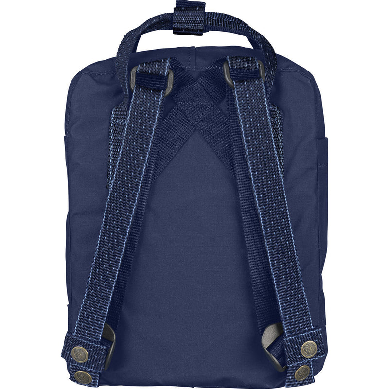 knken mini backpack in air blue striped Fjallraven Kanken Removable seat pad Kanken Rainbow Mini Backpack Cobalt