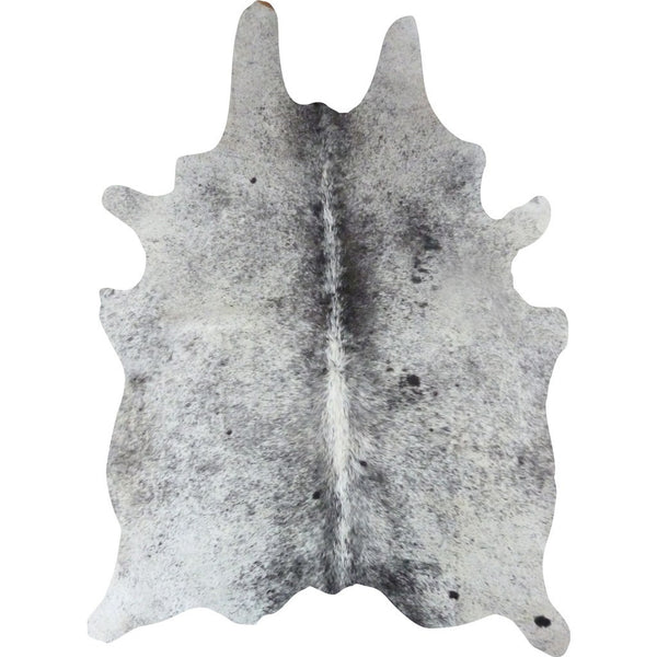 Decohides Cowhide Rug | Salt and Pepper Black and White F254
