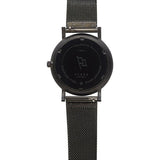 Shore Projects Falmouth Watch with Mesh Strap | Black/Grey