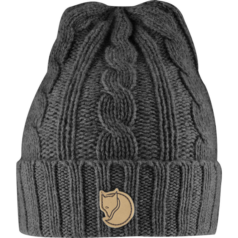 Fjallraven Braided Knit Hat | Dark Grey - F77377 30