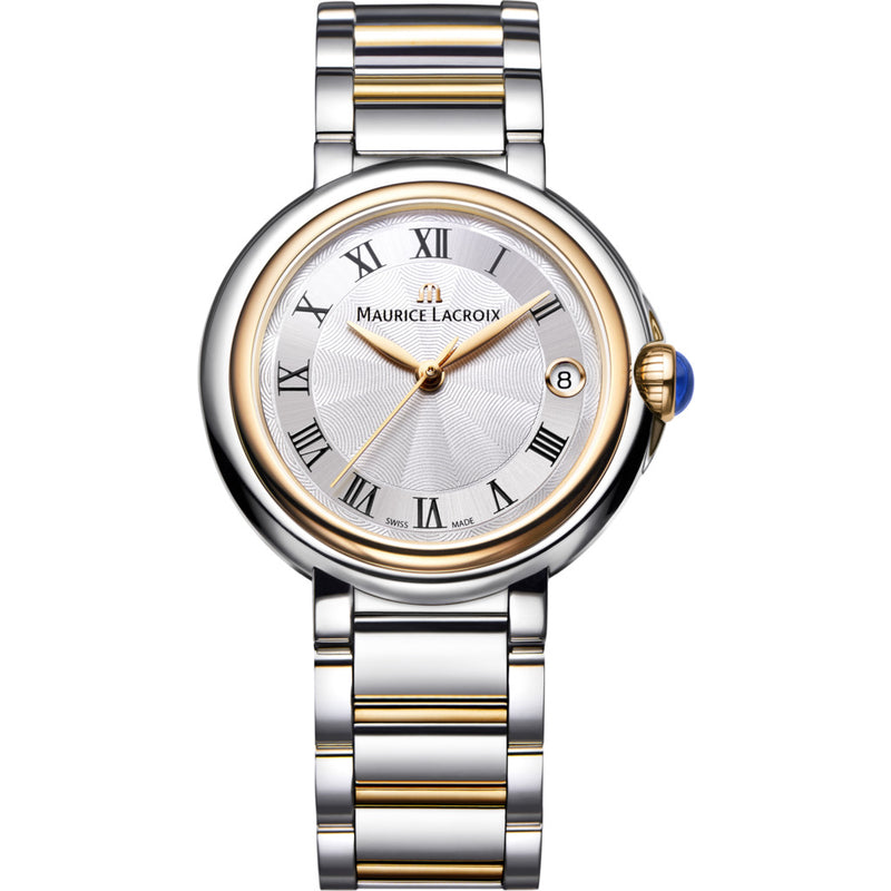 Maurice Lacroix Fiaba Date 32mm Watch | Silver/Gold FA1004-PVP13-110-1