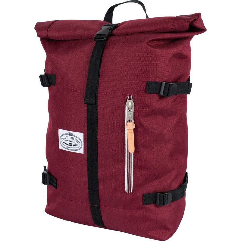 Poler Retro Rolltop Backpack | Burgundy 532021-BUR