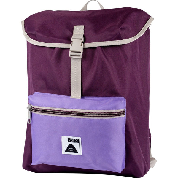 Poler Field Pack Backpack | Plum 612015-PLM