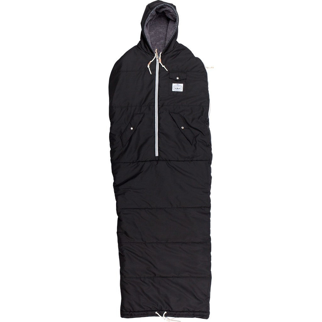 Napsack Poler Shaggy Napsack Wearable Sleeping Bag Black 634022-BLK-SM – Sportique