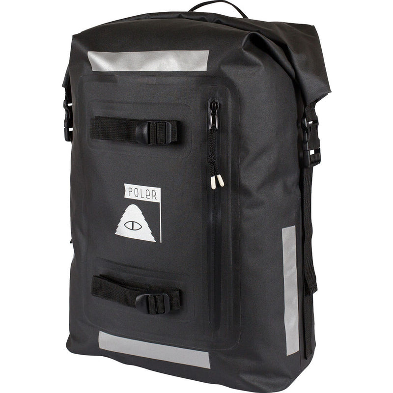 Poler High & Dry Rolltop Backpack | Black 13100018-BLK