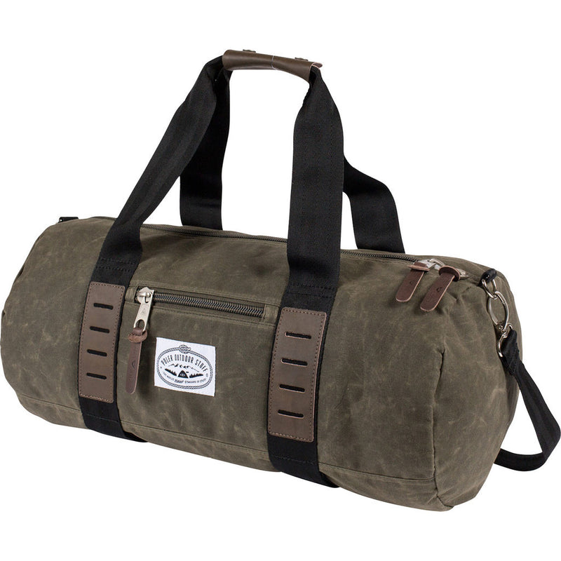 Poler Classic Carry-On Duffel Bag | Waxed Burnt Olive 13110002