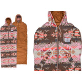 Poler x Pendleton Reversible Napsack Wearable Sleeping Bag | Misty Pink 43550001