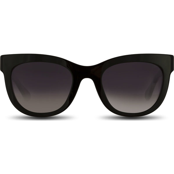 Velvet Eyewear Farrah Black Sunglasses | Grey Fade V017BK05