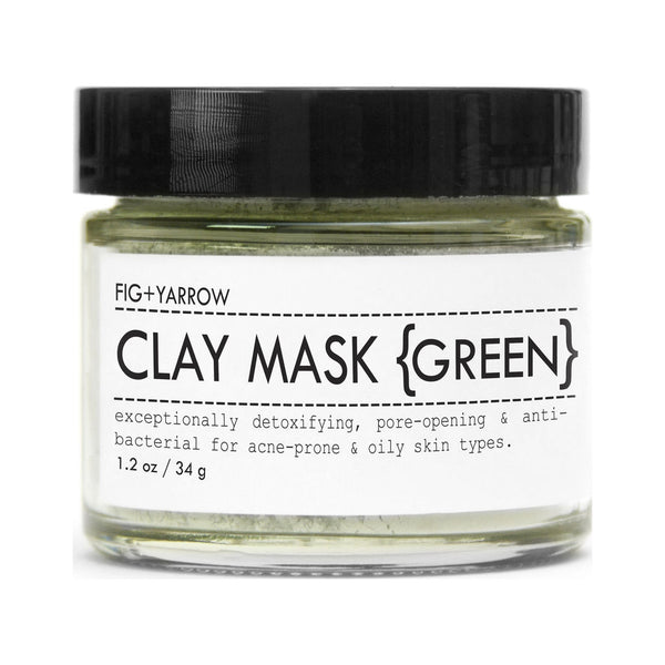 Fig + Yarrow Clay Mask | Green 1.2 oz