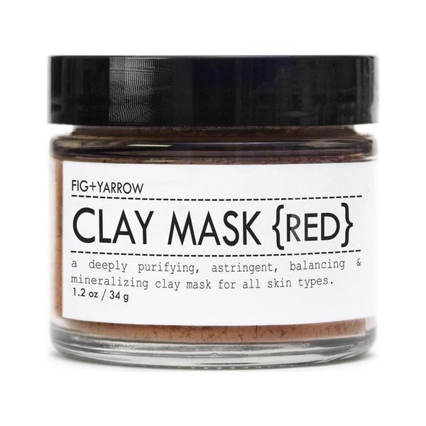 Fig + Yarrow Clay Mask | Green 1.2 oz