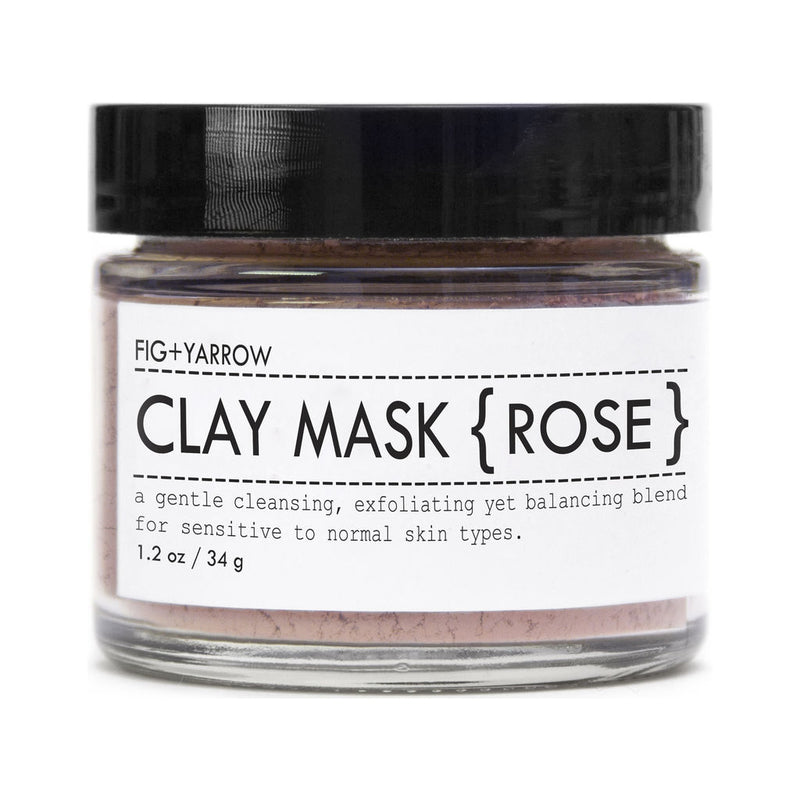 Fig+Yarrow Clay Mask | Rose 1.2 oz