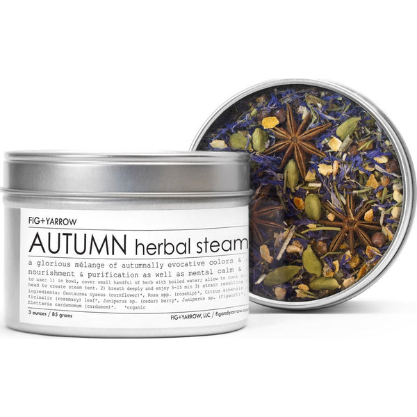 Fig + Yarrow Herbal Steam | Autumn 3oz HSAT