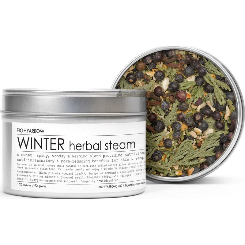 Fig + Yarrow Herbal Steam | Winter 3.25oz HSWT