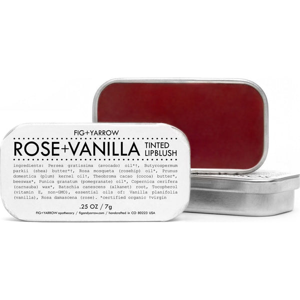 Fig+Yarrow Tinted Lipblush | Rose+Vanilla 25 oz Rvlb25
