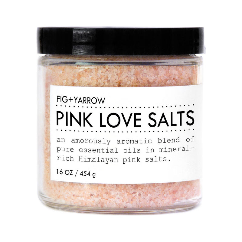 Fig+Yarrow Pink Love Salts | 16 oz