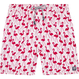 Tom & Teddy Men's Flamingo Shorts | Pink & Red 