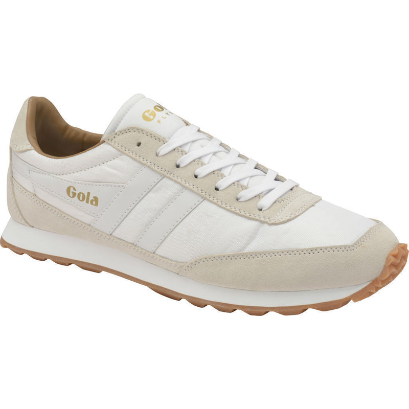 Gola Men's Flyer Sneakers | White/Gum