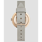 The Horse Minimal 34 mm Rose Gold Watch | White/Grey